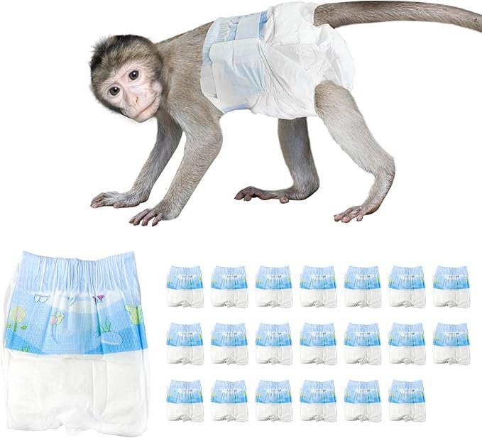 Reusable Primate® Disposable Monkey Diapers