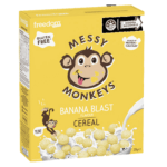 Messy’s Banana Blast Cereal Monkey Treats